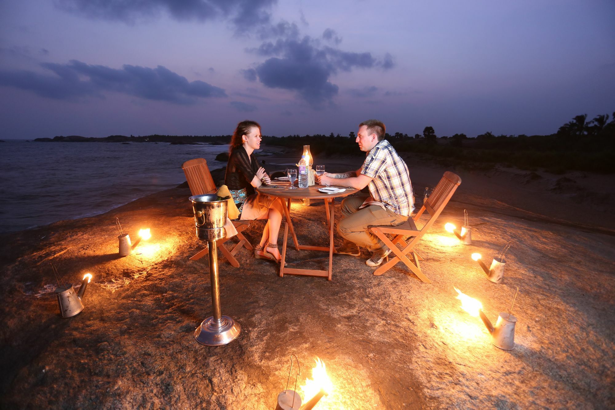 The Beach Camp Yala Kirinda  Kültér fotó