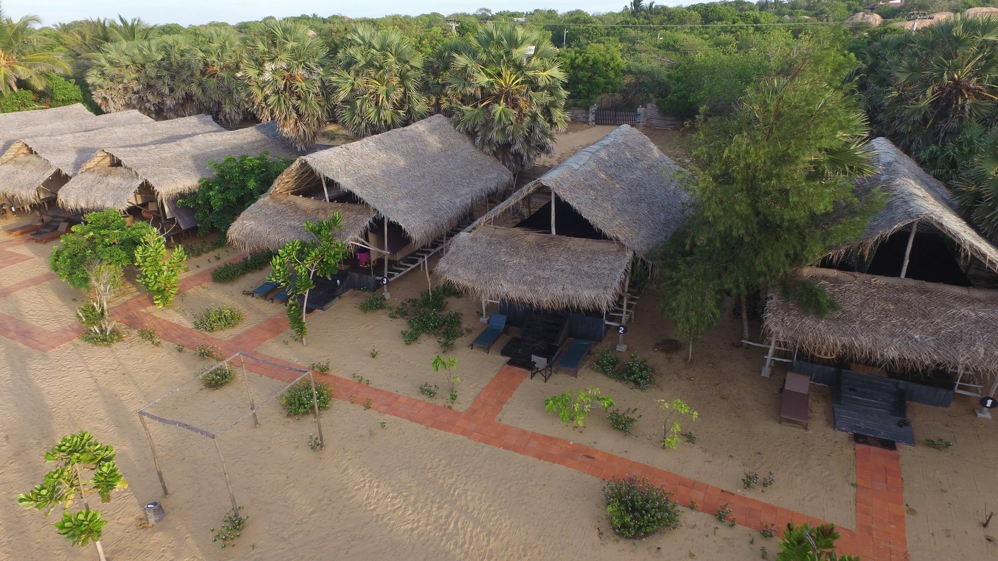 The Beach Camp Yala Kirinda  Kültér fotó