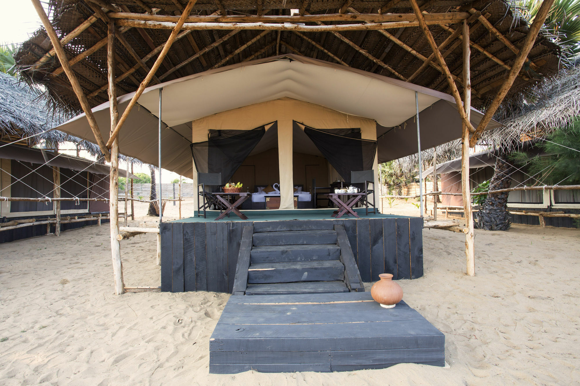 The Beach Camp Yala Kirinda  Kültér fotó