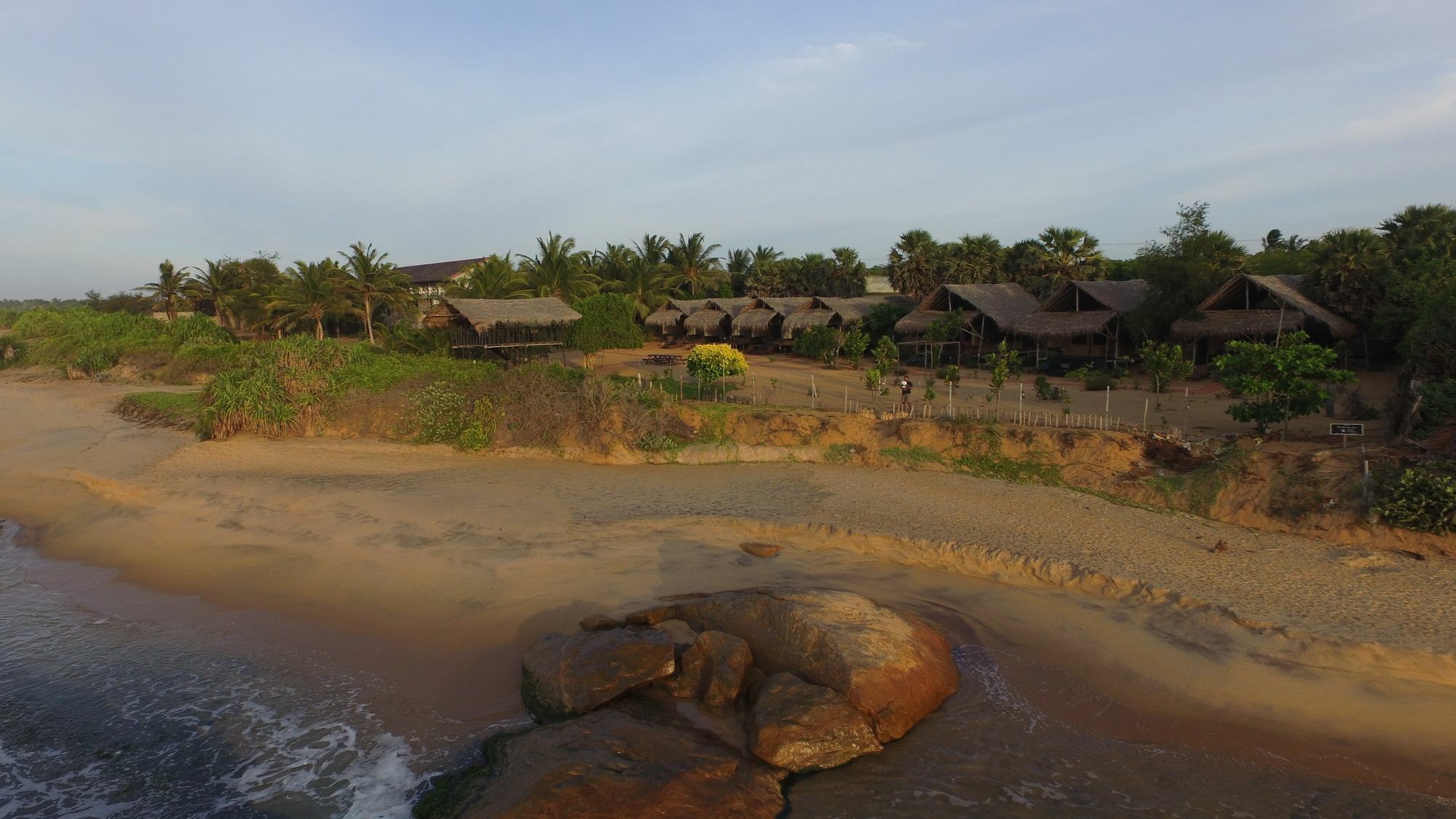 The Beach Camp Yala Kirinda  Kültér fotó