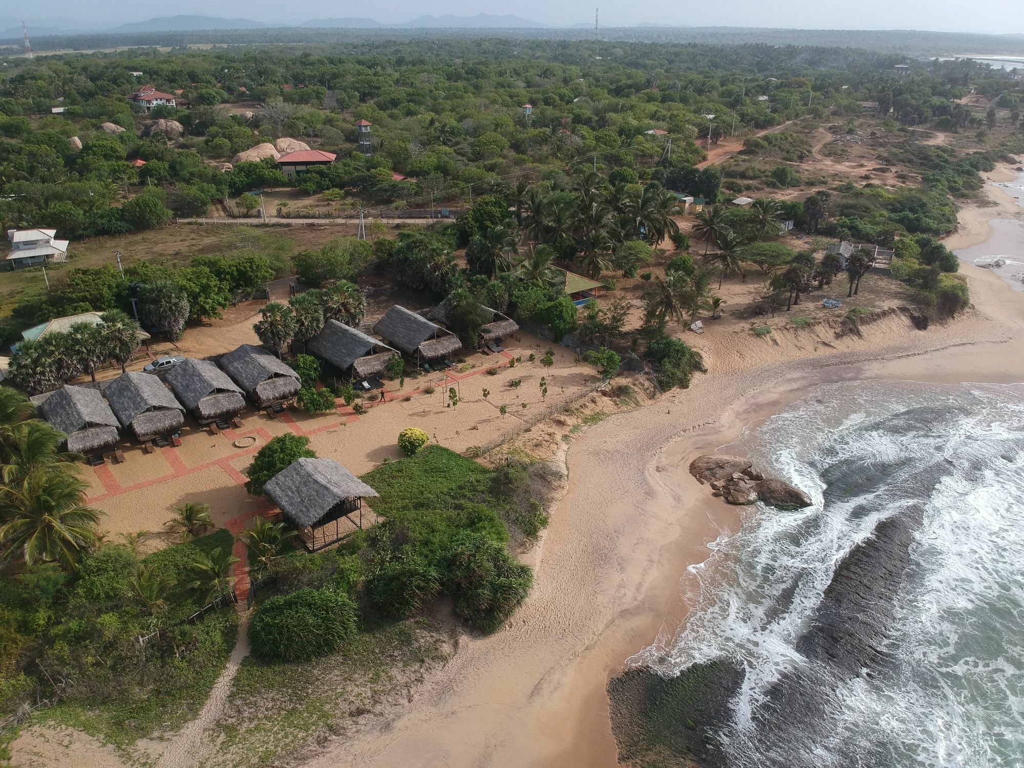 The Beach Camp Yala Kirinda  Kültér fotó