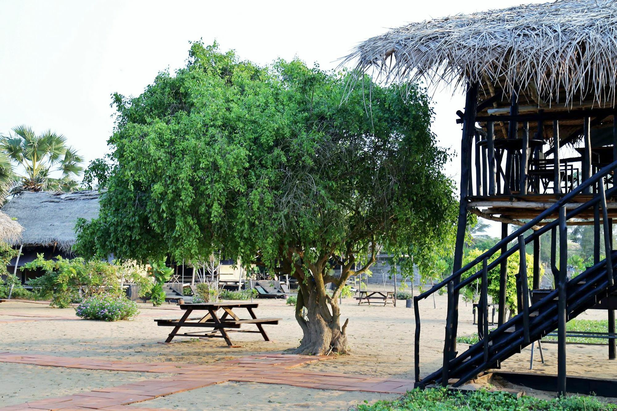The Beach Camp Yala Kirinda  Kültér fotó