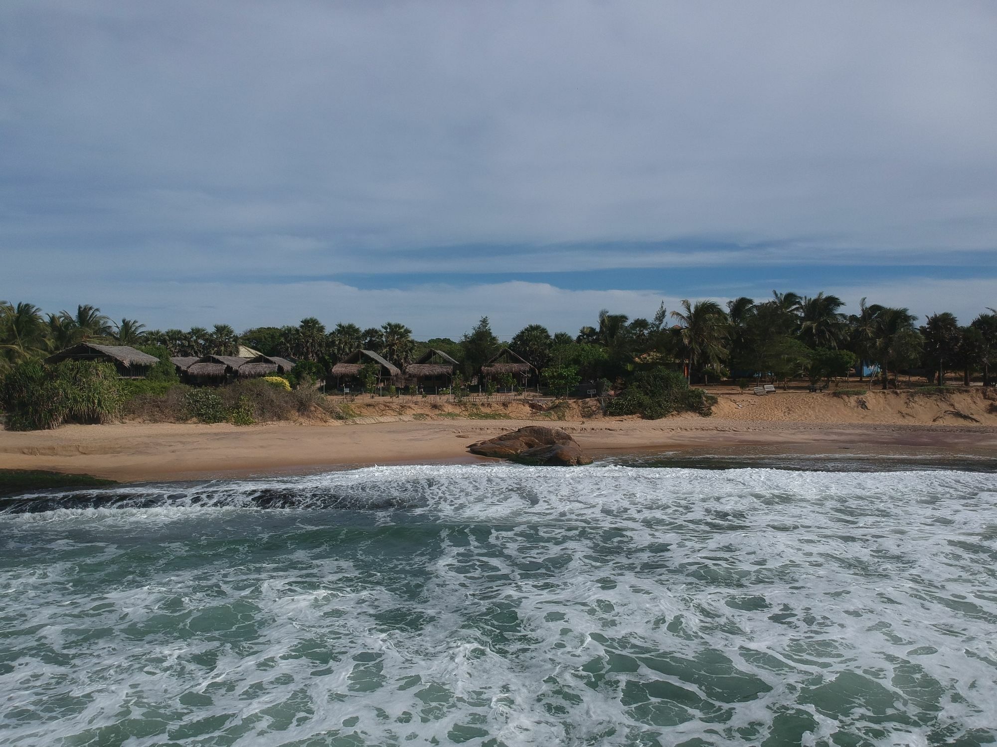 The Beach Camp Yala Kirinda  Kültér fotó
